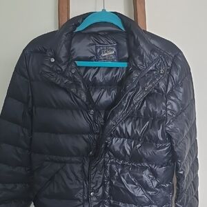 J. Crew Black Puffer Jacket for Men